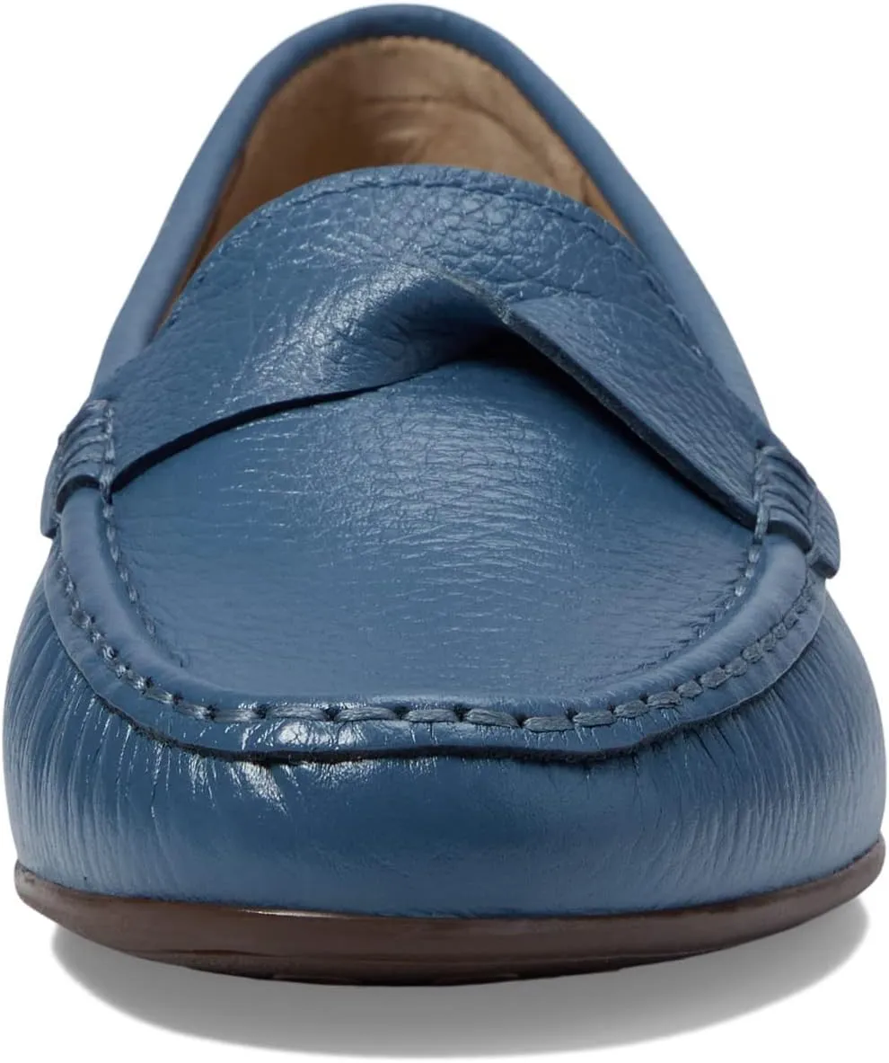 Women's Genuine Leather Casual Comfort Slip on Loafers