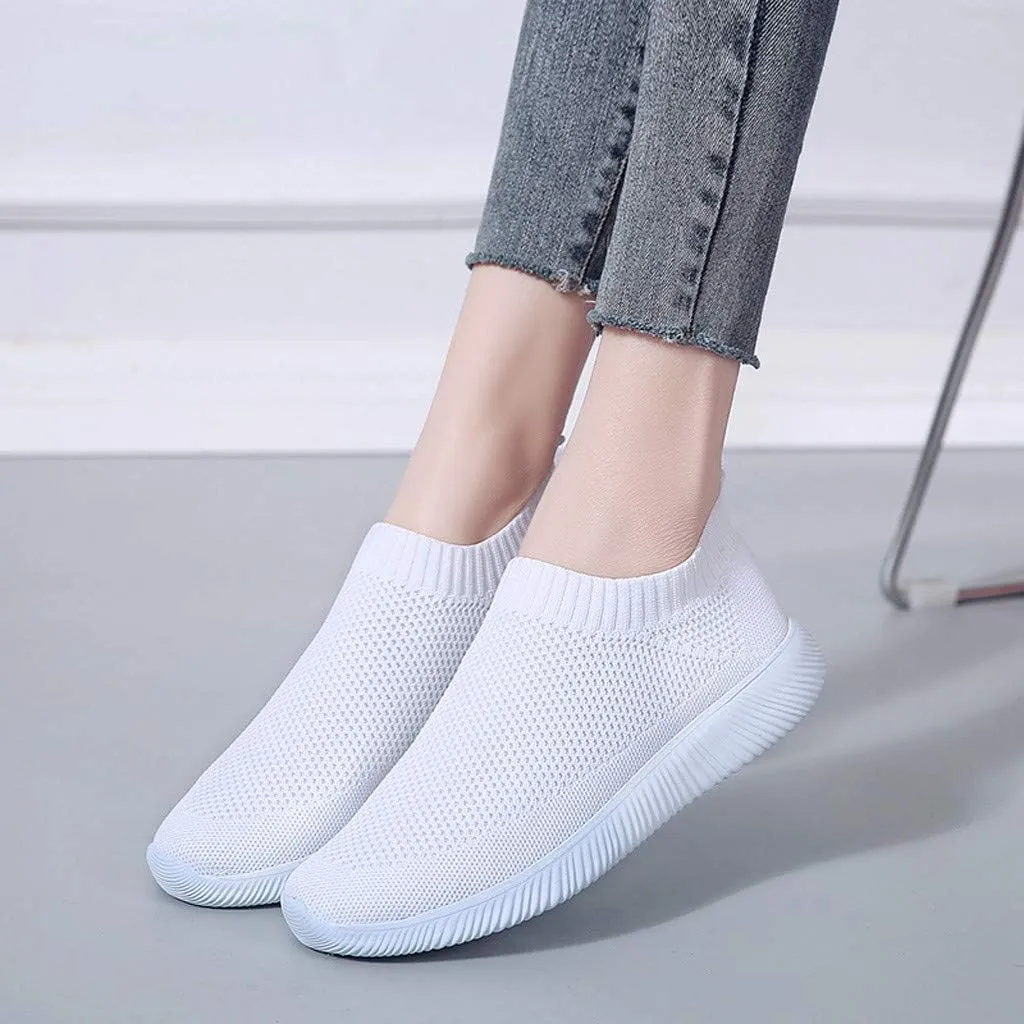 Women's Lightweight Slip On Walking Running Shoes Mens Dress Shoes Winter Casual Shoes Slip On Women Shoes Sneakers Red Tennis Shoe Casual Loafers
