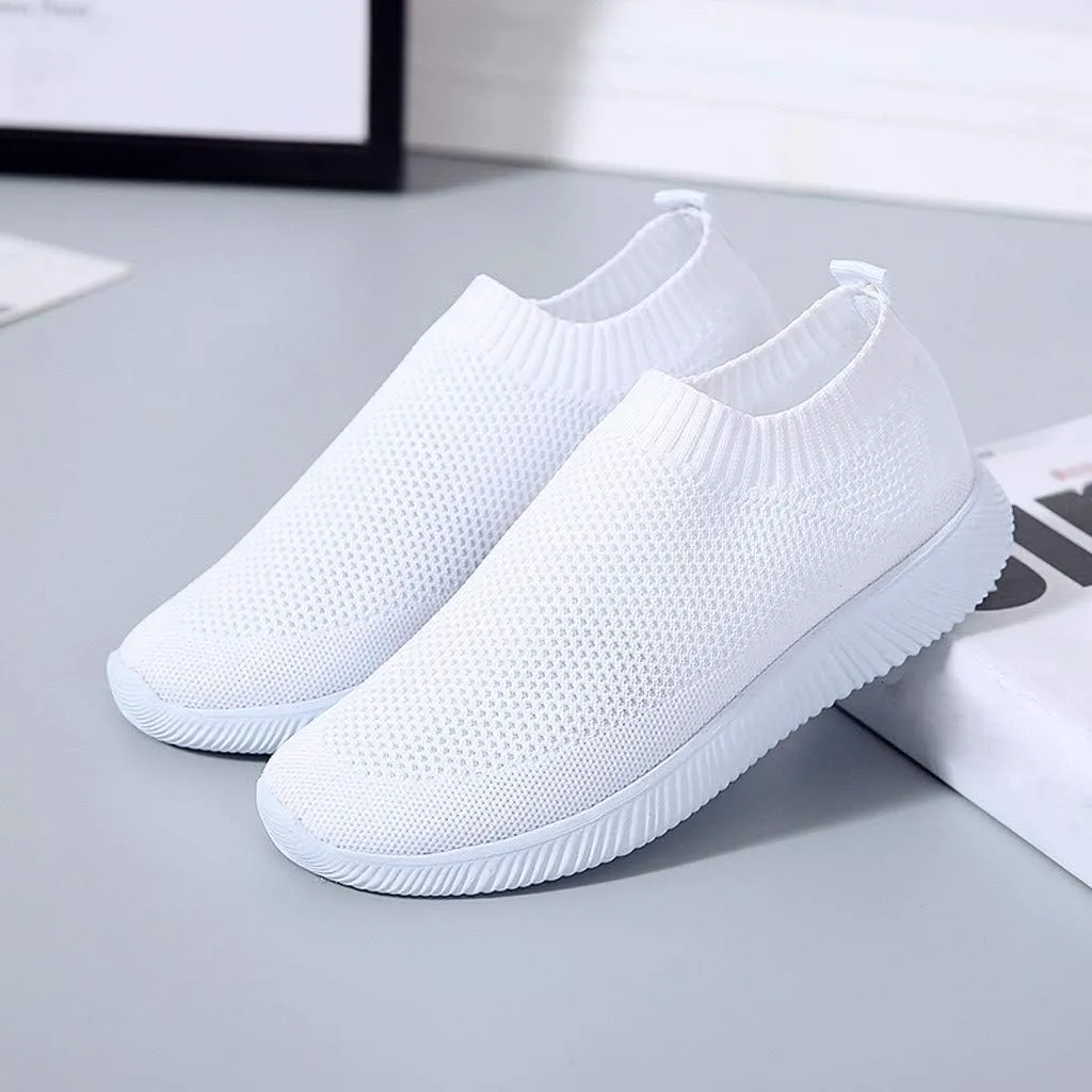 Women's Lightweight Slip On Walking Running Shoes Mens Dress Shoes Winter Casual Shoes Slip On Women Shoes Sneakers Red Tennis Shoe Casual Loafers