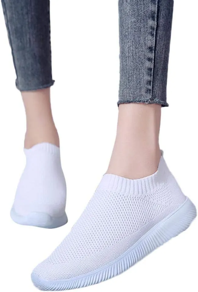 Women's Lightweight Slip On Walking Running Shoes Mens Dress Shoes Winter Casual Shoes Slip On Women Shoes Sneakers Red Tennis Shoe Casual Loafers