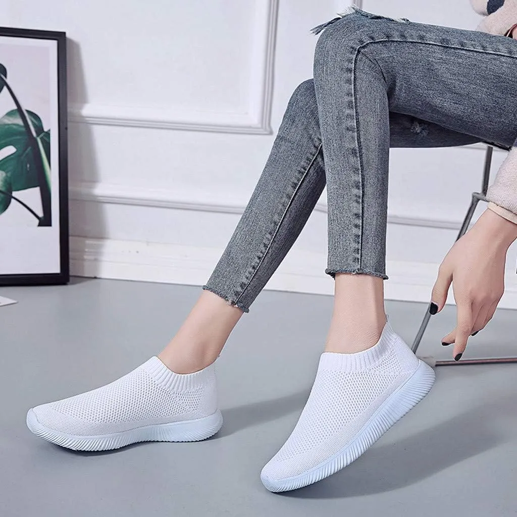Women's Lightweight Slip On Walking Running Shoes Mens Dress Shoes Winter Casual Shoes Slip On Women Shoes Sneakers Red Tennis Shoe Casual Loafers