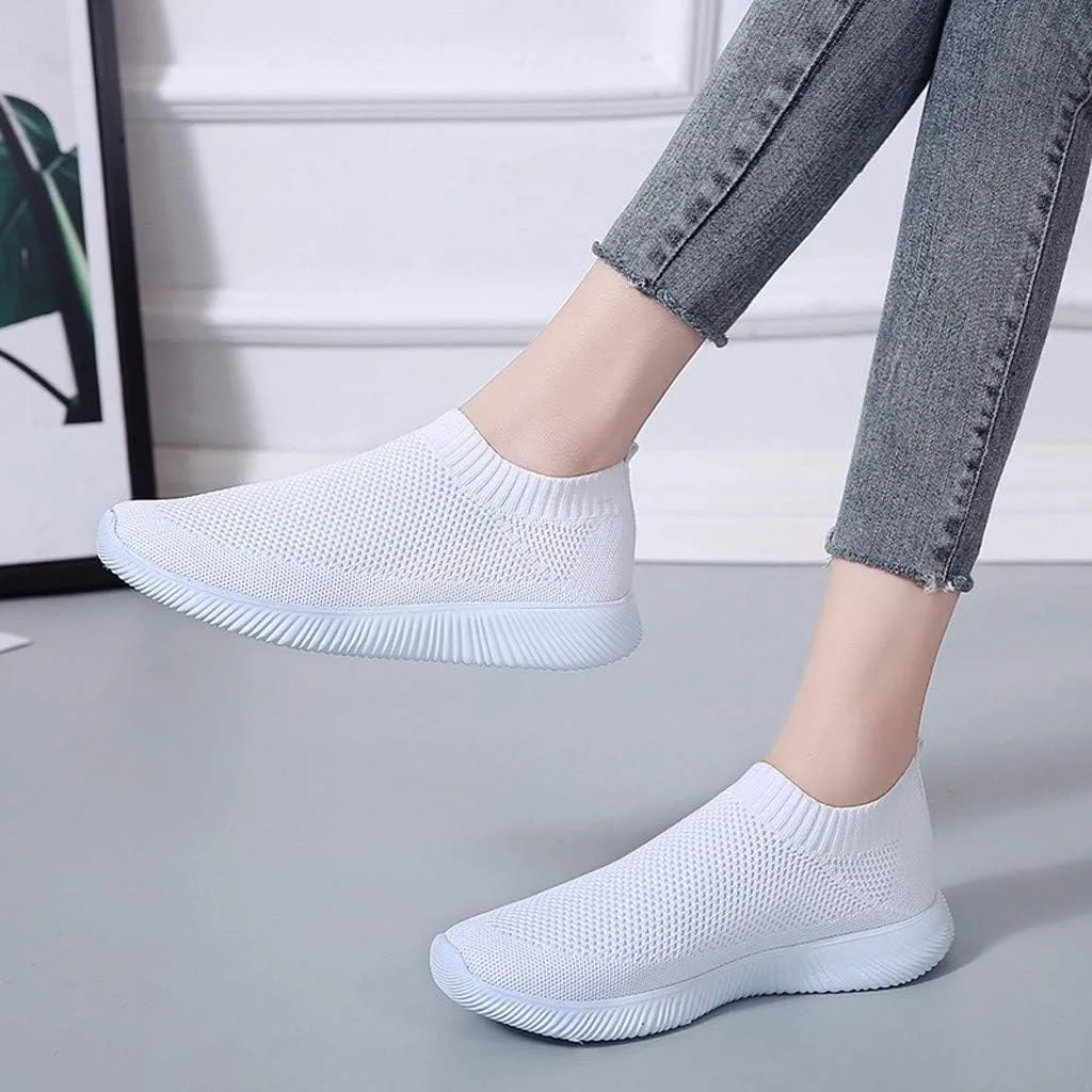 Women's Lightweight Slip On Walking Running Shoes Mens Dress Shoes Winter Casual Shoes Slip On Women Shoes Sneakers Red Tennis Shoe Casual Loafers