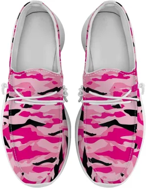 Women's Men's Loafers Slip-on Shoes Camouflage Shoes Gifts for Women Men