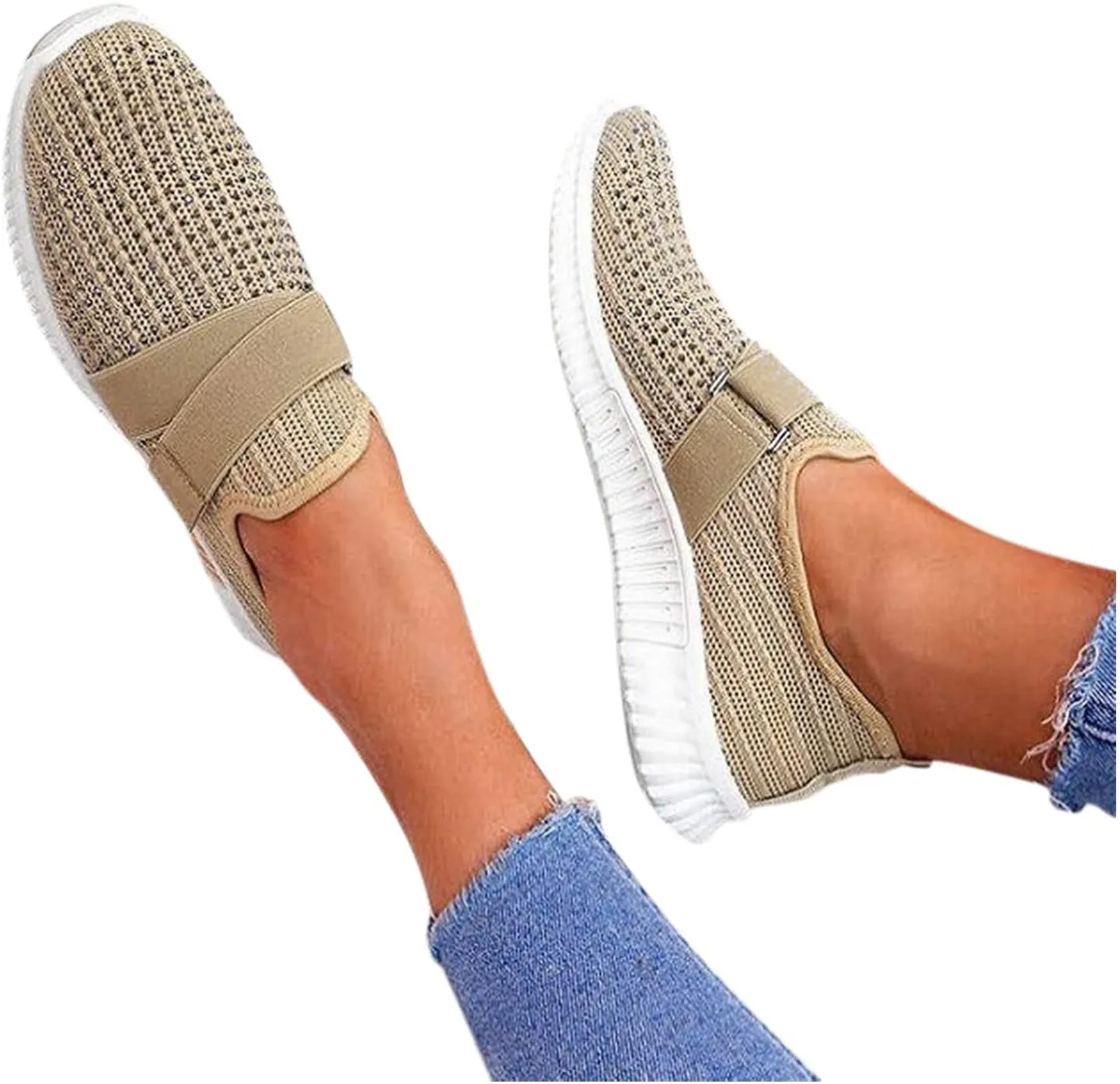 Womens Running Shoes Slip-on Walking Sneakers Mens Tennis Shoes Casual Casual Shoes for Fall Casual Sneakers Waterproof Tennis Shoe Cross Trainer Shoe