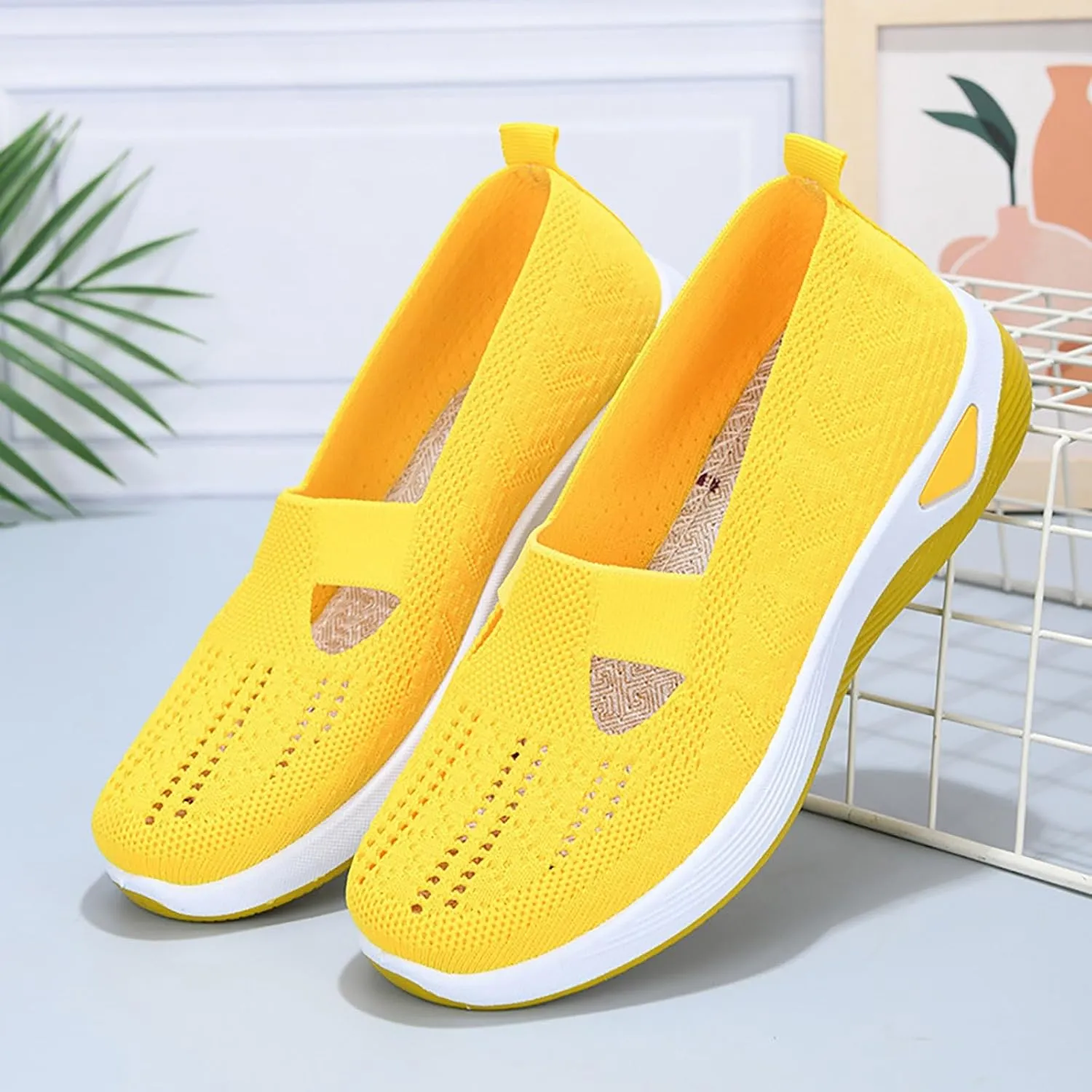 Womens Shoes Casual White Sneakers Men Loafers for Women Wide Fashion Casual Comfy Soft Christmas Sneakers for Women Comfortable & Lightweight