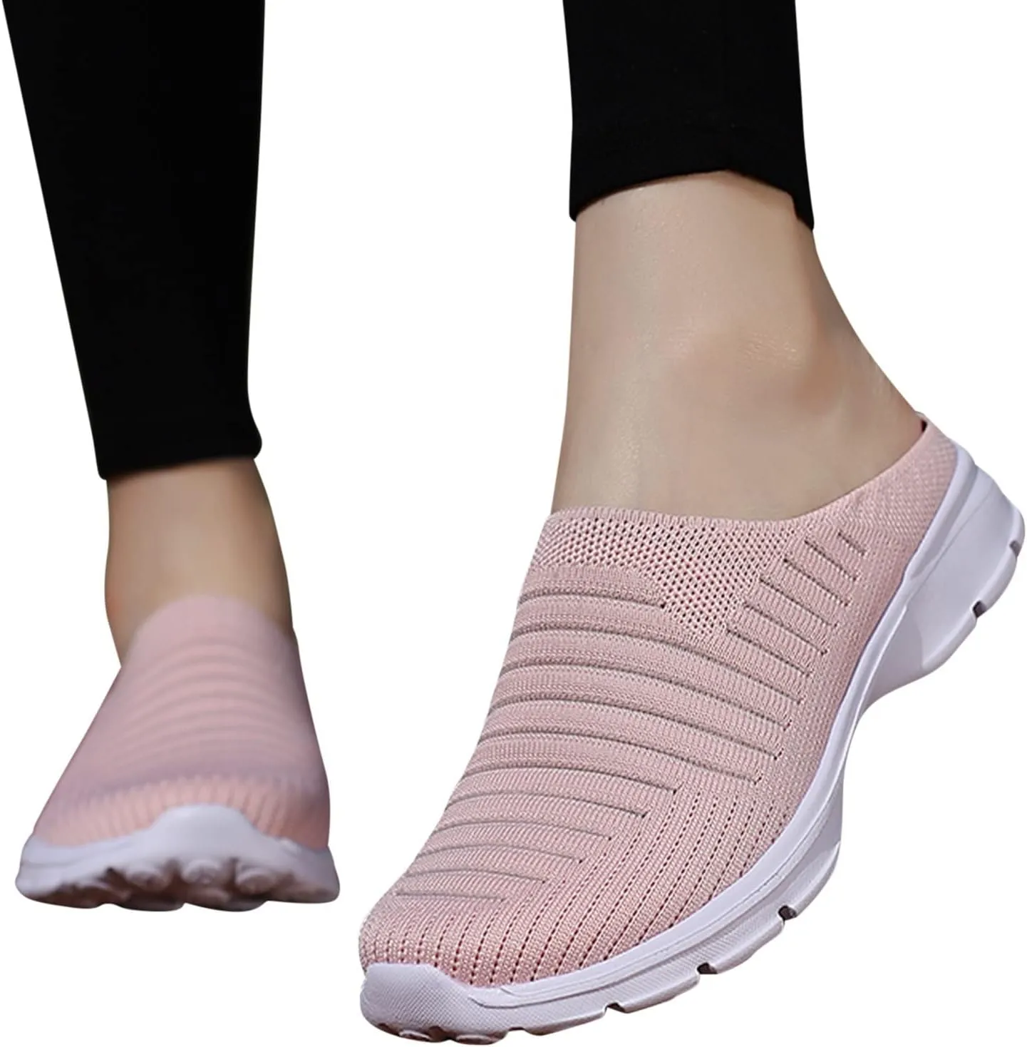 Women's Slip-on Mule Sneakers Lightweight Mens Casual Shoes Food Service Men Casual Dress Shoes Men Shoes Sneakers Platform Tennis Shoe Loafers Casual Slip On