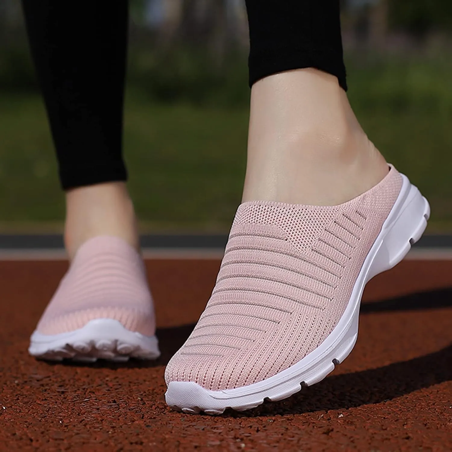 Women's Slip-on Mule Sneakers Lightweight Mens Casual Shoes Food Service Men Casual Dress Shoes Men Shoes Sneakers Platform Tennis Shoe Loafers Casual Slip On