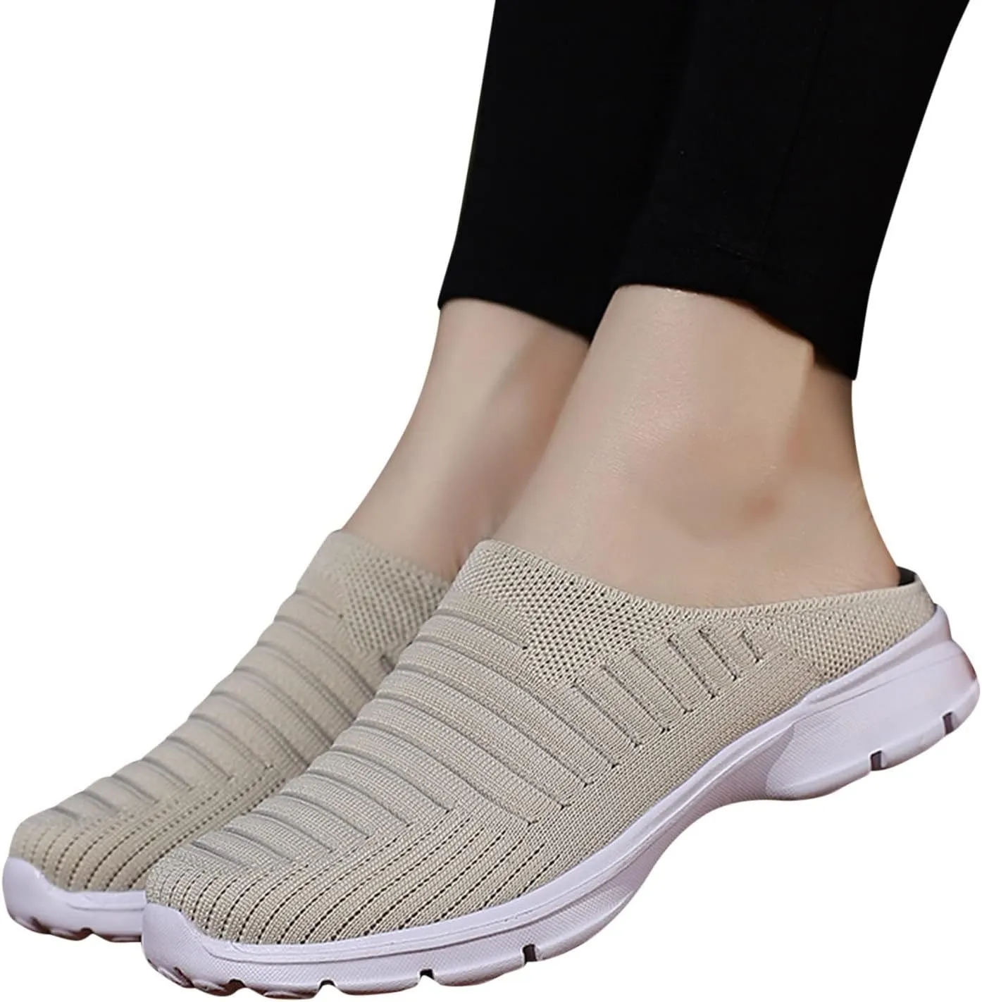 Women's Slip-on Mule Sneakers Lightweight Mens Casual Shoes Food Service Men Casual Dress Shoes Men Shoes Sneakers Platform Tennis Shoe Loafers Casual Slip On
