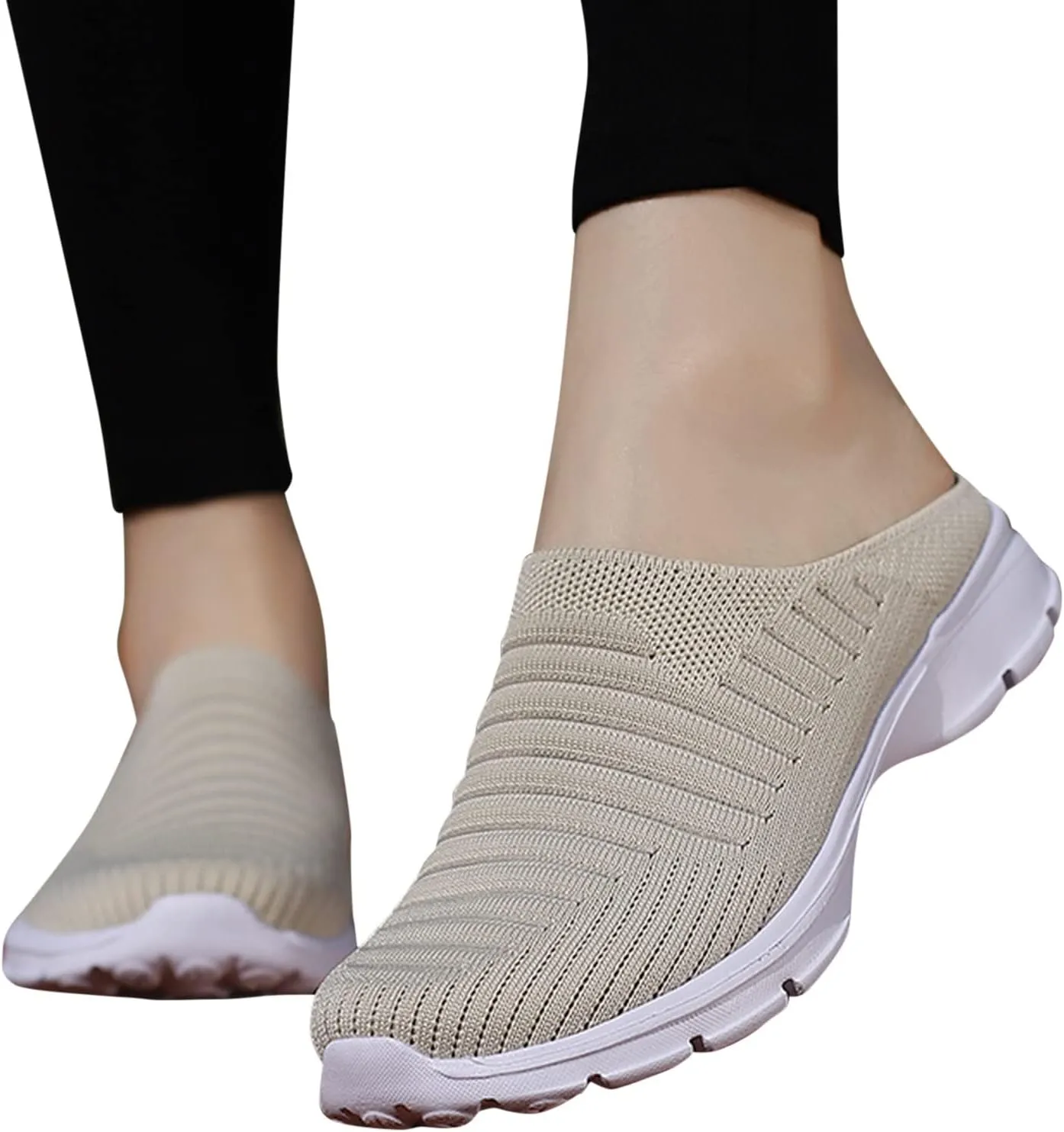 Women's Slip-on Mule Sneakers Lightweight Mens Casual Shoes Food Service Men Casual Dress Shoes Men Shoes Sneakers Platform Tennis Shoe Loafers Casual Slip On