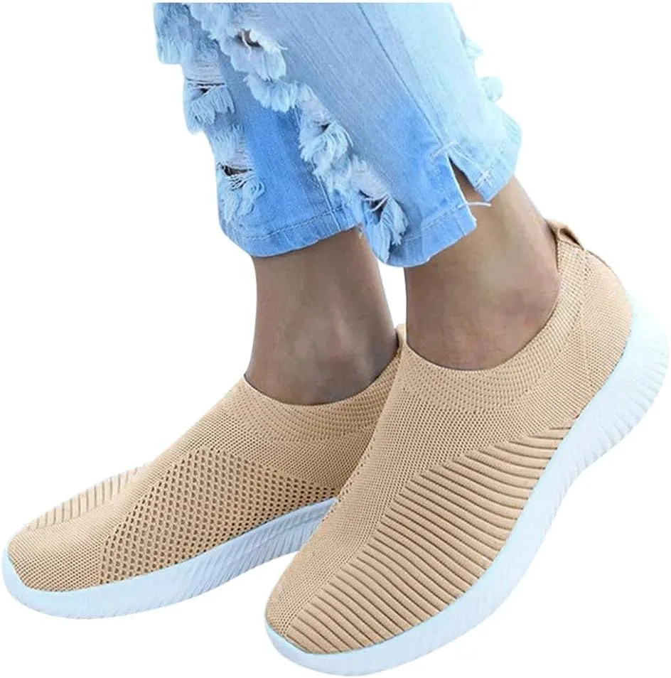Women's Slip on Shoes Canvas Sneakers Loafers Non Slip Tennis Shoes Men Casual Casual Dress Shoes Wedge Sneakers Red Tennis Shoe Casual Loafers