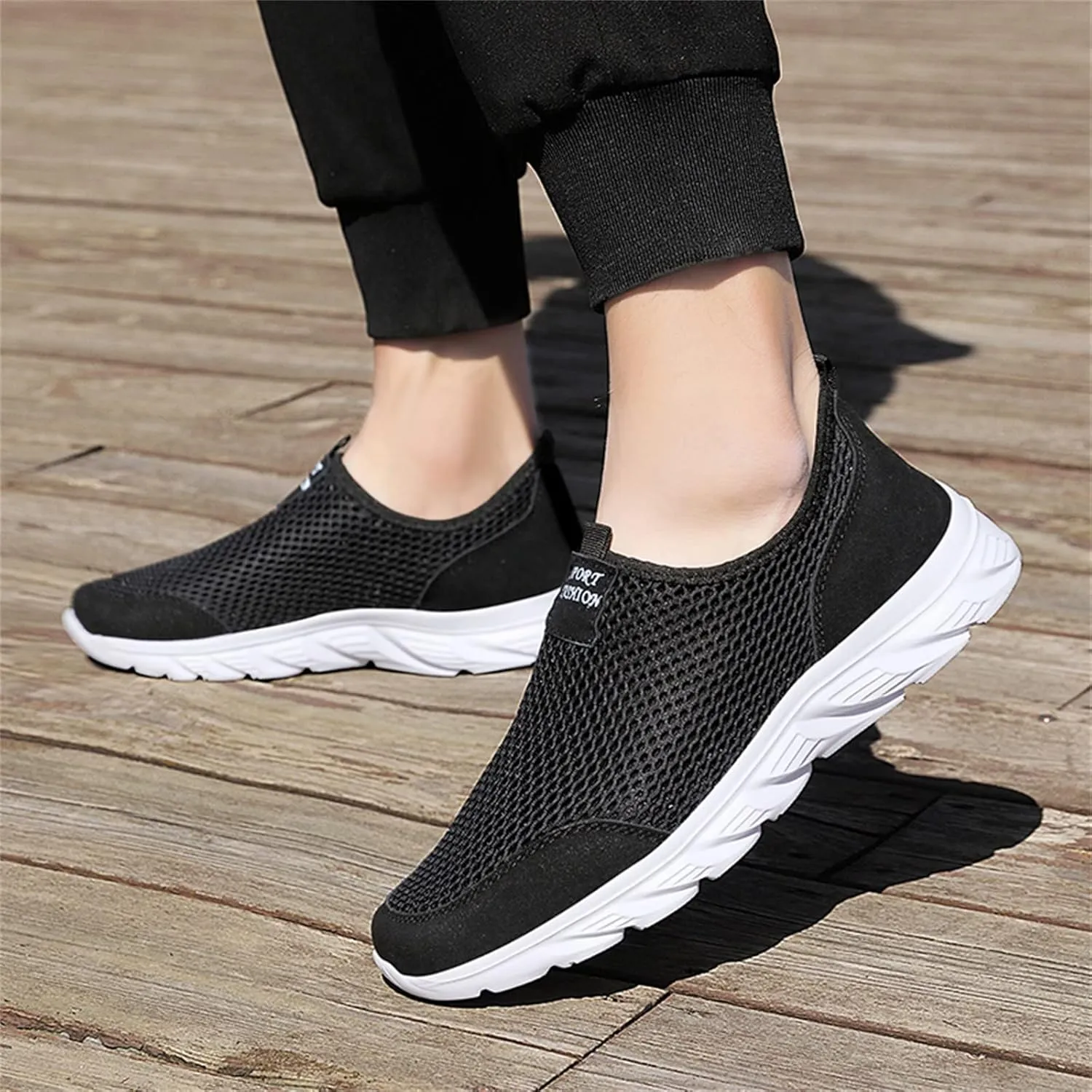 Women’s Slip-On Shoes Casual Lace-Free Walking Loafers Womens Tennis Shoes Boots Casual Black Shoes Shoes Sneakers Brown Tennis Shoe Loafers Casual Slip On