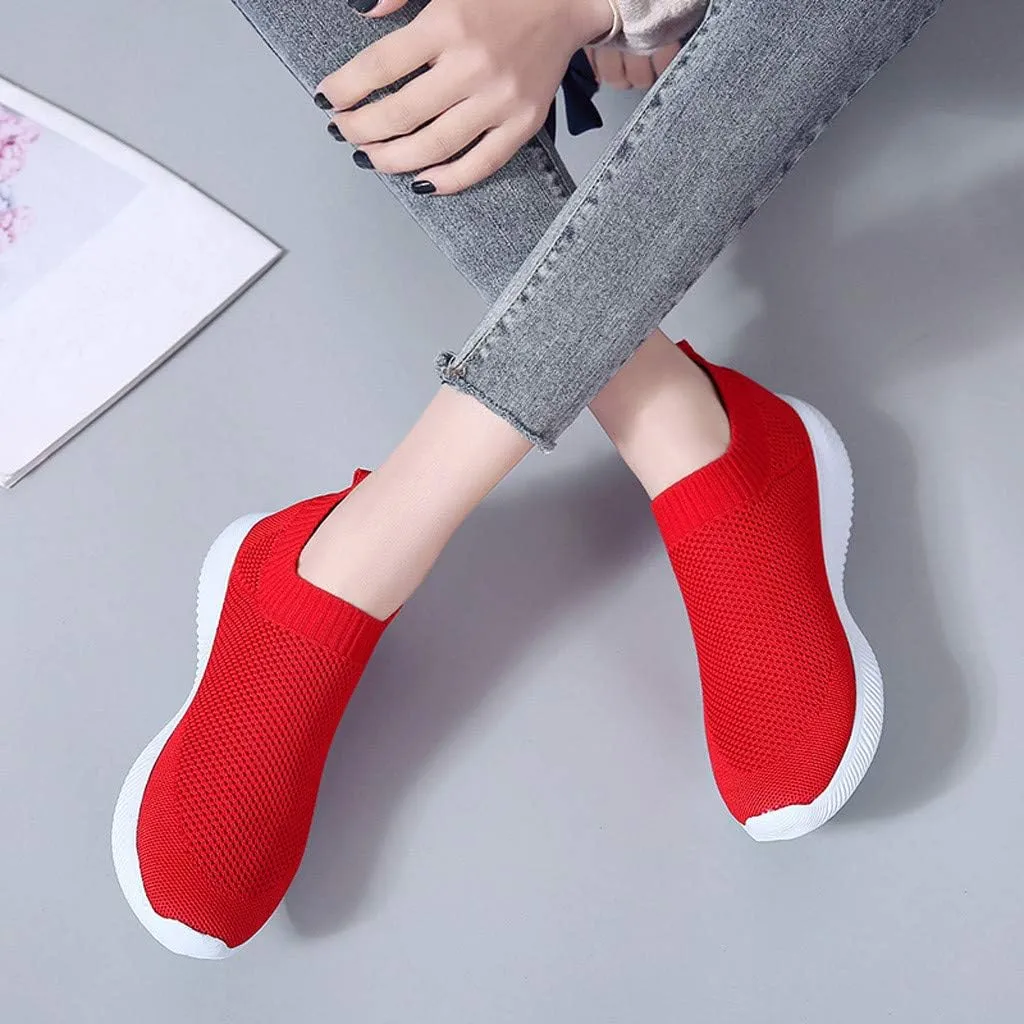 Women’s Slip-On Shoes Casual Lace-Free Walking Loafers Womens Tennis Shoes Boots Casual Black Shoes Shoes Sneakers Brown Tennis Shoe Loafers Casual Slip On