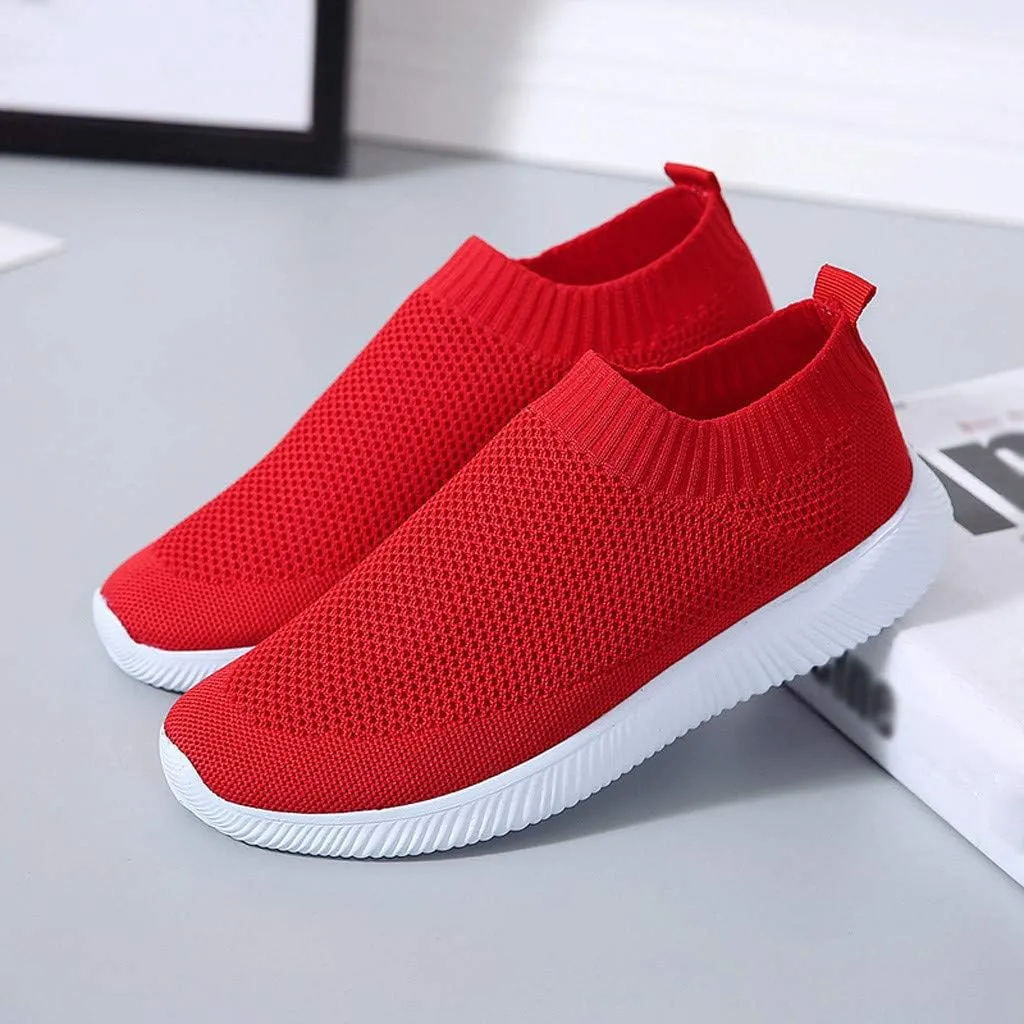 Women’s Slip-On Shoes Casual Lace-Free Walking Loafers Womens Tennis Shoes Boots Casual Black Shoes Shoes Sneakers Brown Tennis Shoe Loafers Casual Slip On