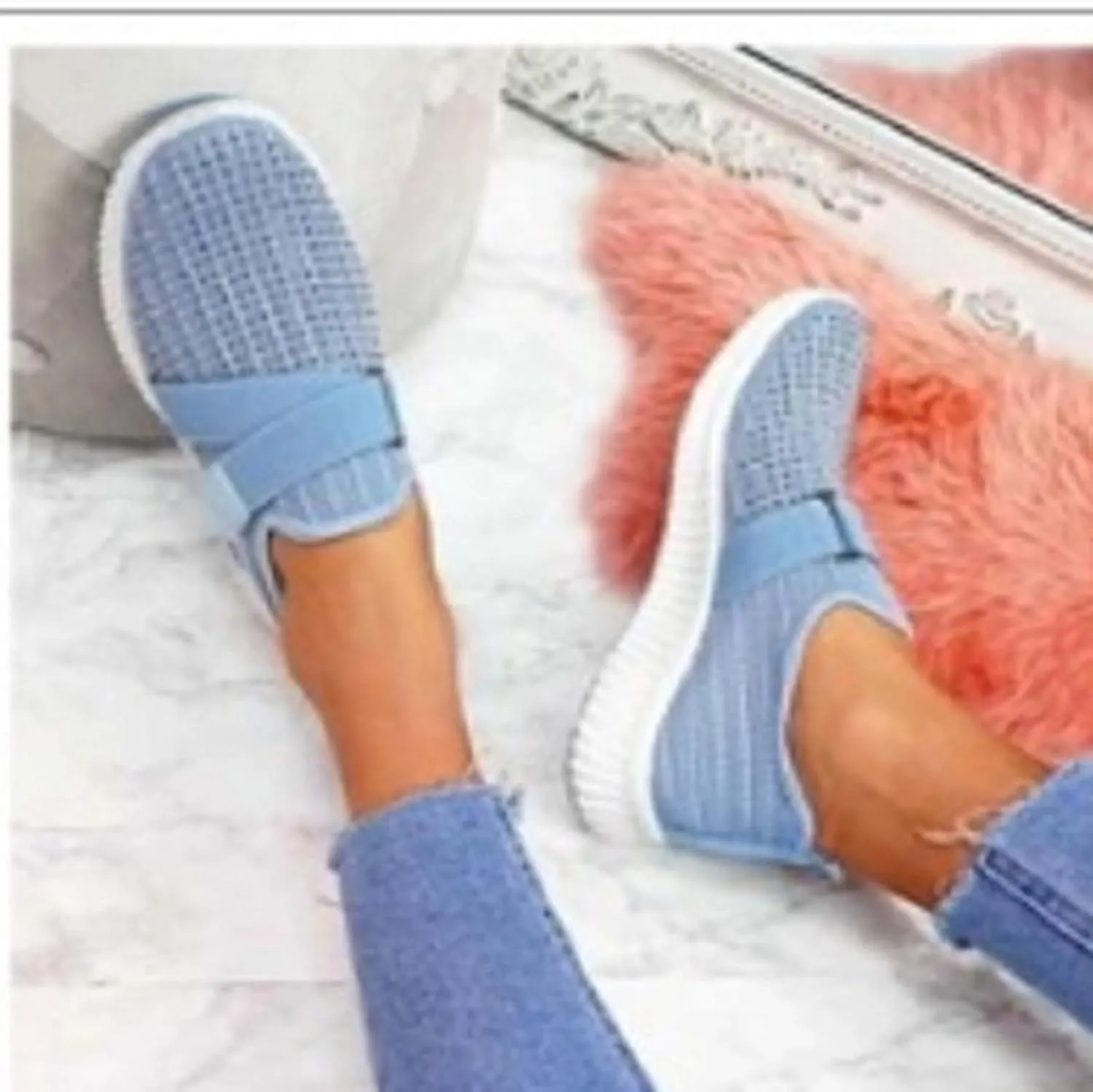 Womens Slip On Walking Shoes Non Slip Running Shoes Mens Casual Shoes Mesh Dress Casual Shoes Slip On Sneakers Black Tennis Shoe Cross Trainer Shoe