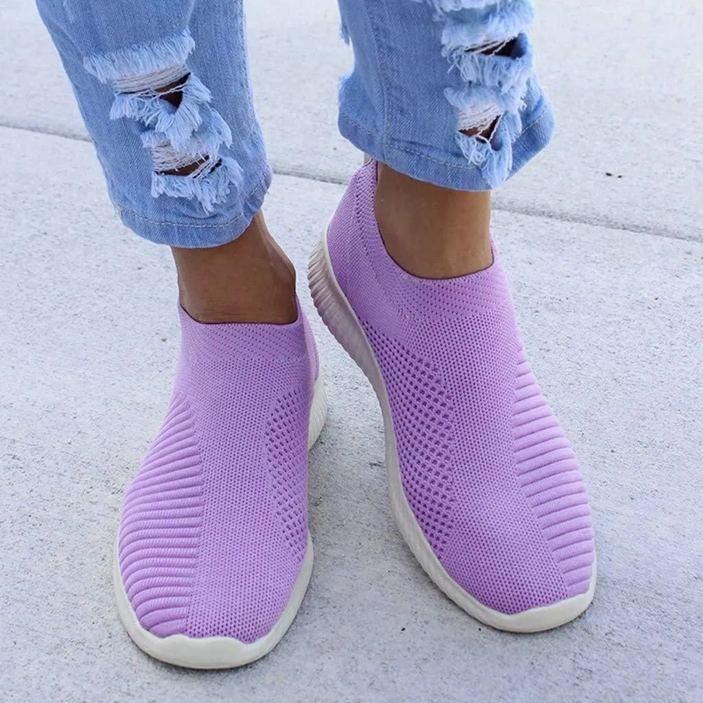 Women's Slip On Walking Shoes Running Comfortable Mens Running Shoes Loafers Shoes Dressy Casual Fashion Sneakers Slip On Tennis Shoe Casual Loafers