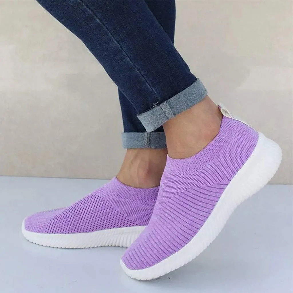 Women's Slip On Walking Shoes Running Comfortable Mens Running Shoes Loafers Shoes Dressy Casual Fashion Sneakers Slip On Tennis Shoe Casual Loafers
