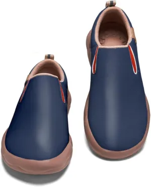 Women's Slip Ons Sneakers Lightweight Comfortable Solid Color Loafers Casual Travel Shoes