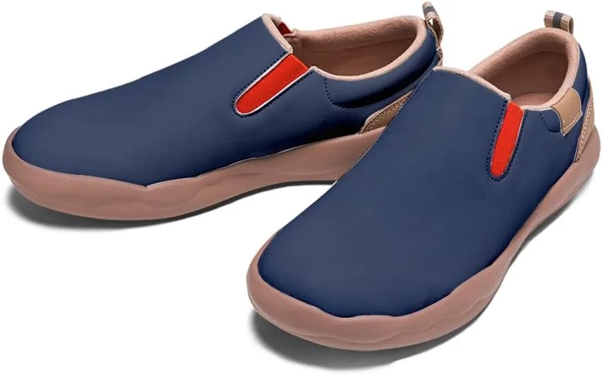 Women's Slip Ons Sneakers Lightweight Comfortable Solid Color Loafers Casual Travel Shoes