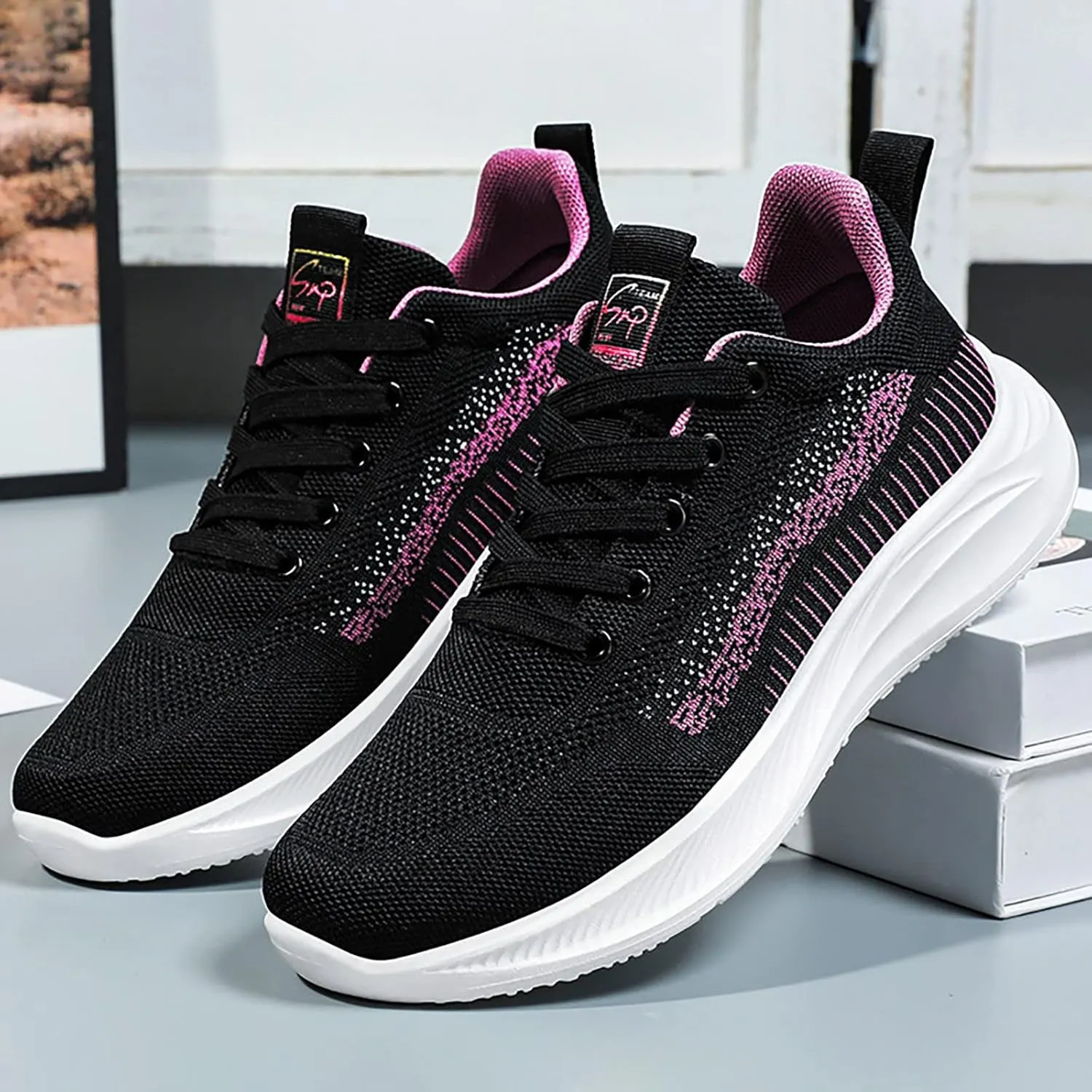 Womens Sneakers Platform Zapatos Ortopedicos para Juanetes De Mujer Brown Orthopedic Walking Shoes for Women Sneakers for Women Zapatos Especiales para Juanetes De Mujer