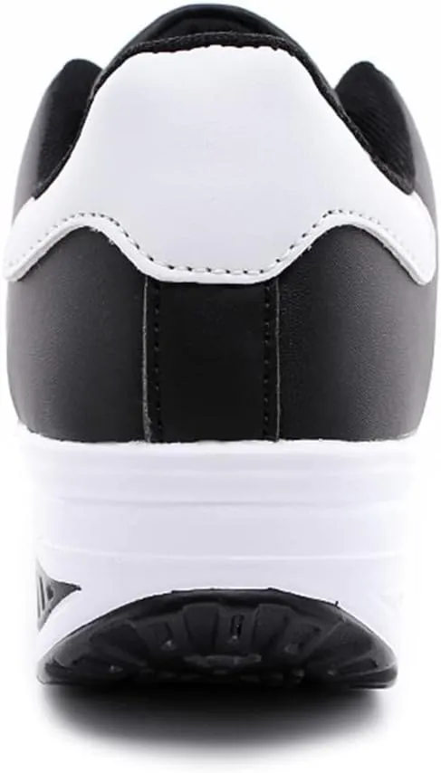 Women's Sneakers Size 10 1/2 Zapatos OrtopéDicos De Mujeres Women's Tennis Shoes Size 9 Walking Women's High Top Wedge Fashion Sneakers Hidden Heel Tenis para Caminar Y Correr De Mujer Comodos