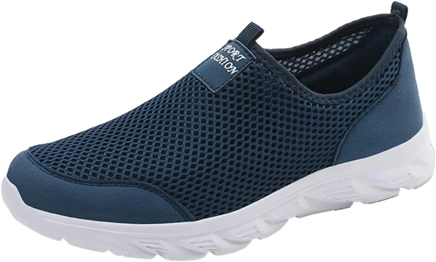Womens Walking Shoes Sock Casual Ladies Fashion Sneakers Non Slip Work Shoes Women Comfort Casual Shoes for Fall Black Sneakers Red Tennis Shoe Loafers Casual Slip On