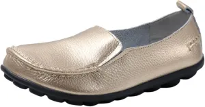 Women's Wide Loafers Slip on Flat Shoes Comfort Penny Loafers with Arch Support Dressy Moccasins Shoes Office Shoes