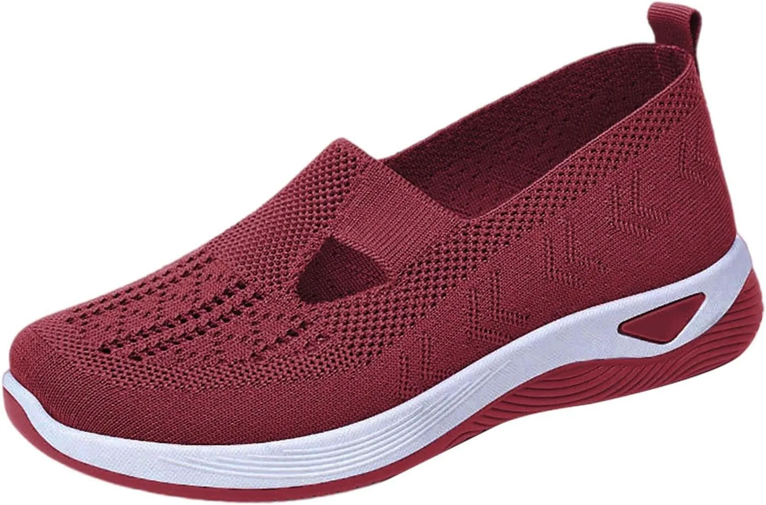 Women's Woven Orthopedic Breathable Soft Shoes Womens Running Shoes Casual Black Casual Shoes Black Sneakers White Tennis Shoe Cross Trainer Shoe